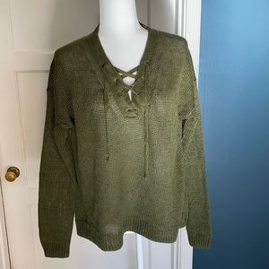 Linen JCrew Sweater